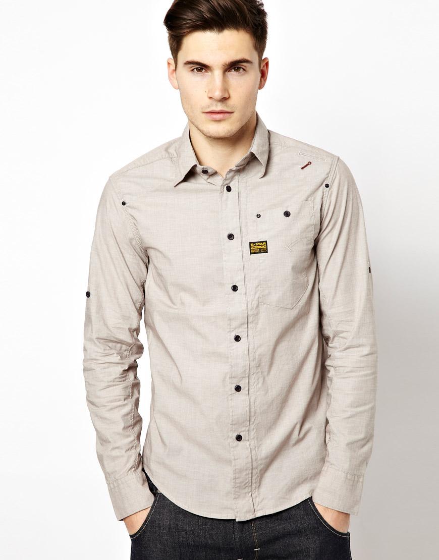 Foto Camisa MD Radar de G-Star Gris