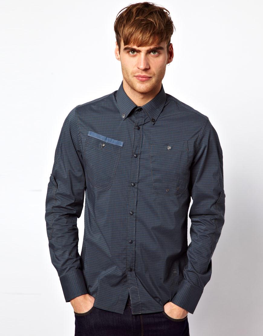 Foto Camisa New BD de G-Star Gris