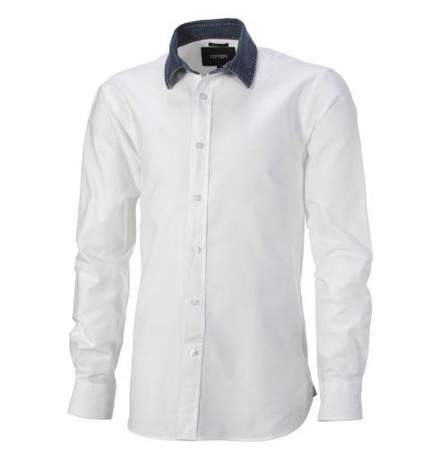 Foto Camisa Oxford/Denim Ferrari