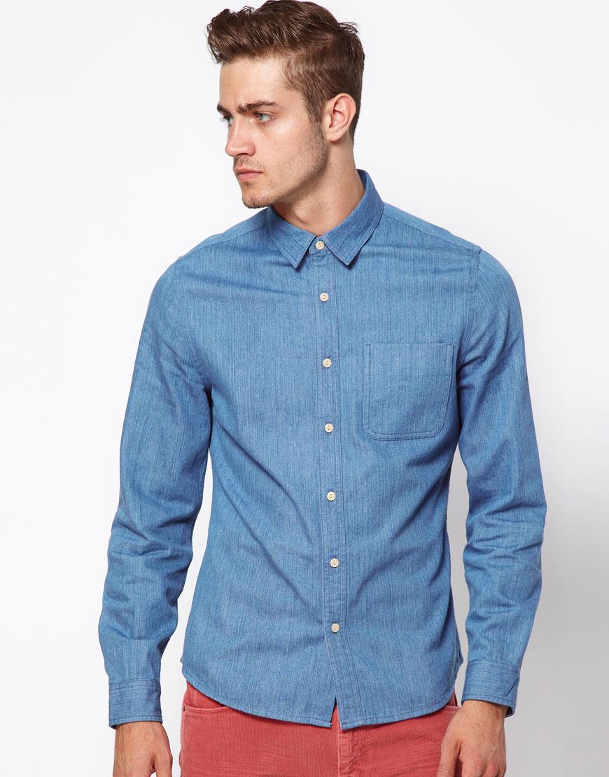 Foto Camisa vaquera de ASOS Azul