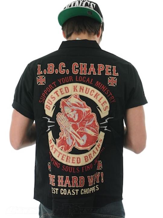 Foto Camisa West Coast Choppers Chapel Negro