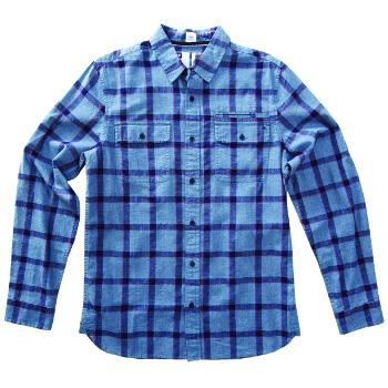 Foto Camisas Analog Harvard Flannel LS - indigo