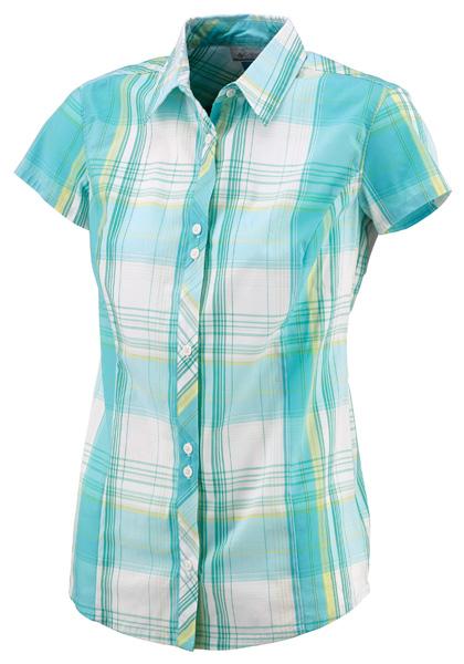 Foto Camisas Columbia Diamond Lake S/s Shirt Graphic Clear Blue Woman
