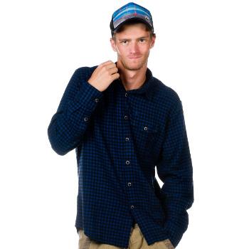 Foto Camisas Volcom Flash LS - indigo