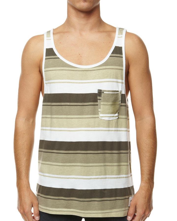 Foto Camiseta A Rayas De Design Against Culture - Gris