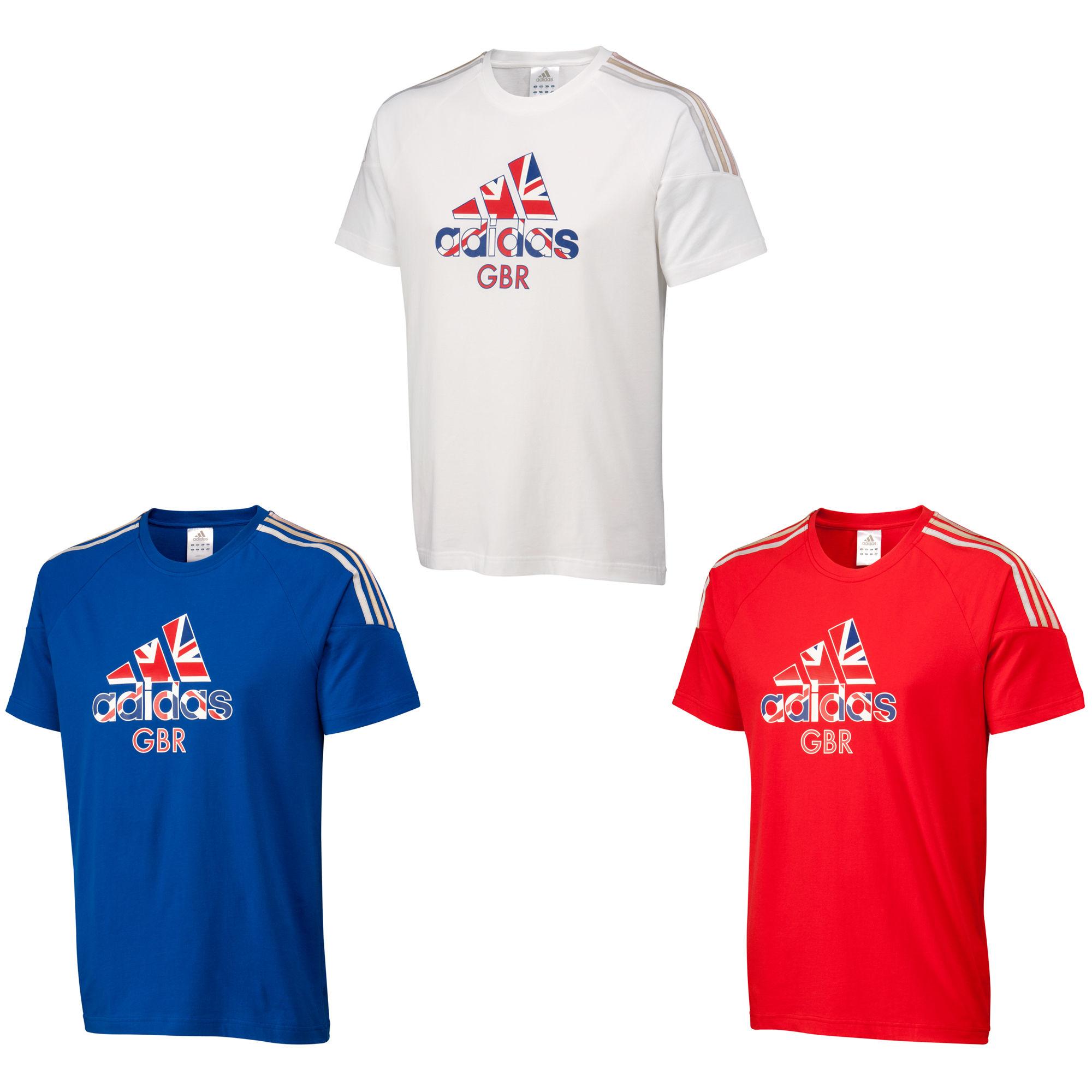 Foto Camiseta Adidas - London Olympics 2012 3 Stripe Flag UK - Large