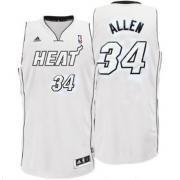 Foto Camiseta Adidas Miami Heat #34 Ray Allen White Hot Revolution 30 Swingman