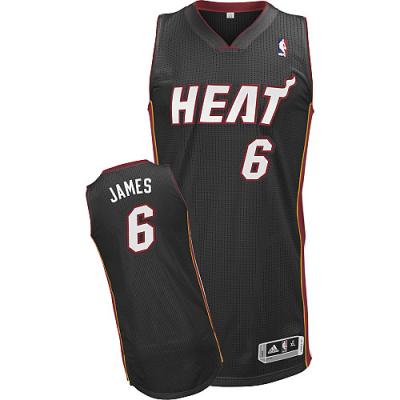 Foto Camiseta Adidas Miami Heat LeBron James Revolution 30 Authentic Road