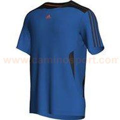 Foto camiseta adidas para hombre 365 tee azulprimo (x19474)