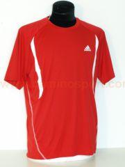 Foto camiseta adidas para hombre adna tee ss rojo/negro (v38478)