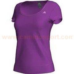 Foto camiseta adidas para mujer ess mf tee ultrapurp (x31294)