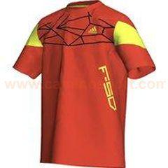Foto camiseta adidas para niños yb f50 tee altaenerg (x27040)