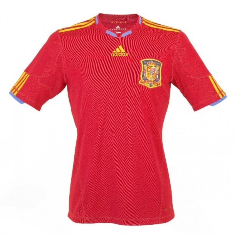 Foto Camiseta adidas selección española niño mundial sudafrica