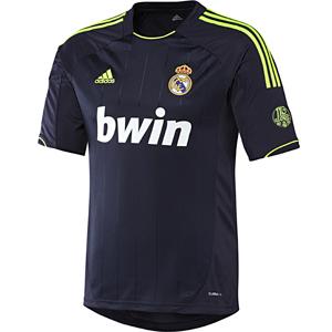 Foto camiseta adulto 2ª equipación real madrid 2012-2013. talla l