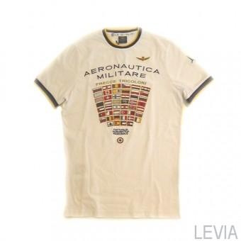 Foto Camiseta aeronautica militare hombre ts566 white