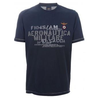 Foto Camiseta aeronautica militare hombre ts626 blue