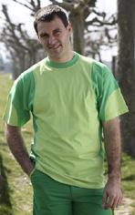 Foto Camiseta algodon verde juba 935-l