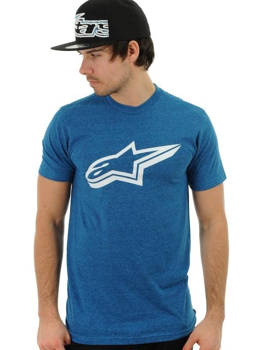 Foto Camiseta Alpinestars Grit Custom Azul