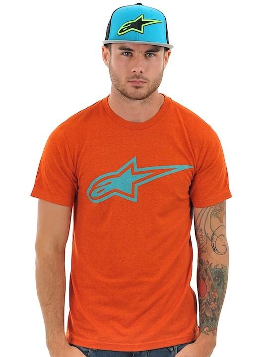 Foto Camiseta Alpinestars Inverse Astar Custom Anaranjado