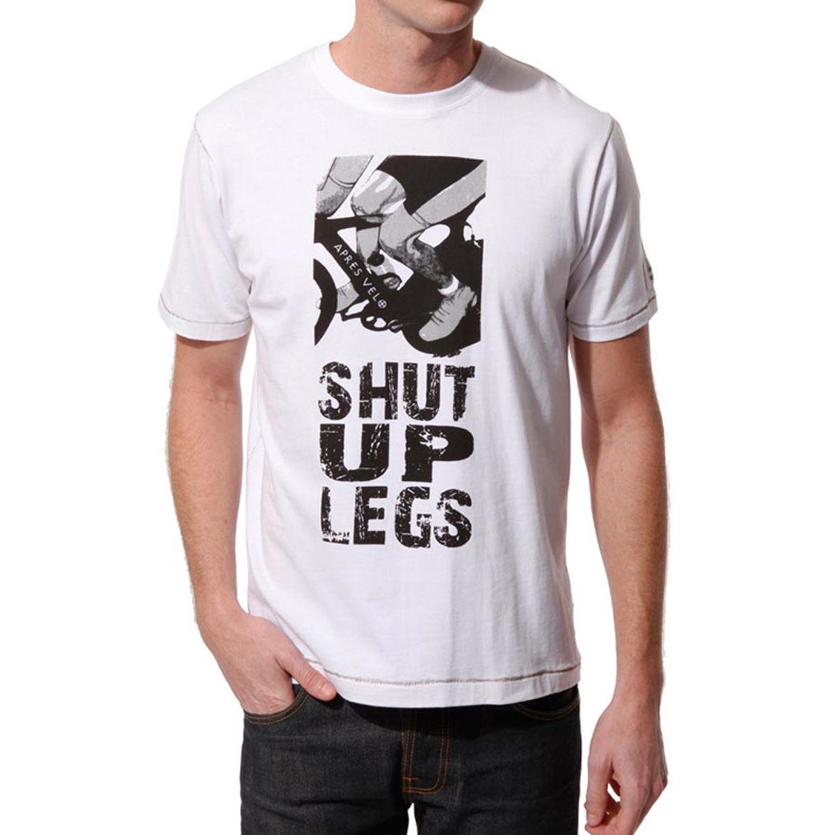 Foto Camiseta Apres Velo - Shut Up Legs - Small White | Camisetas