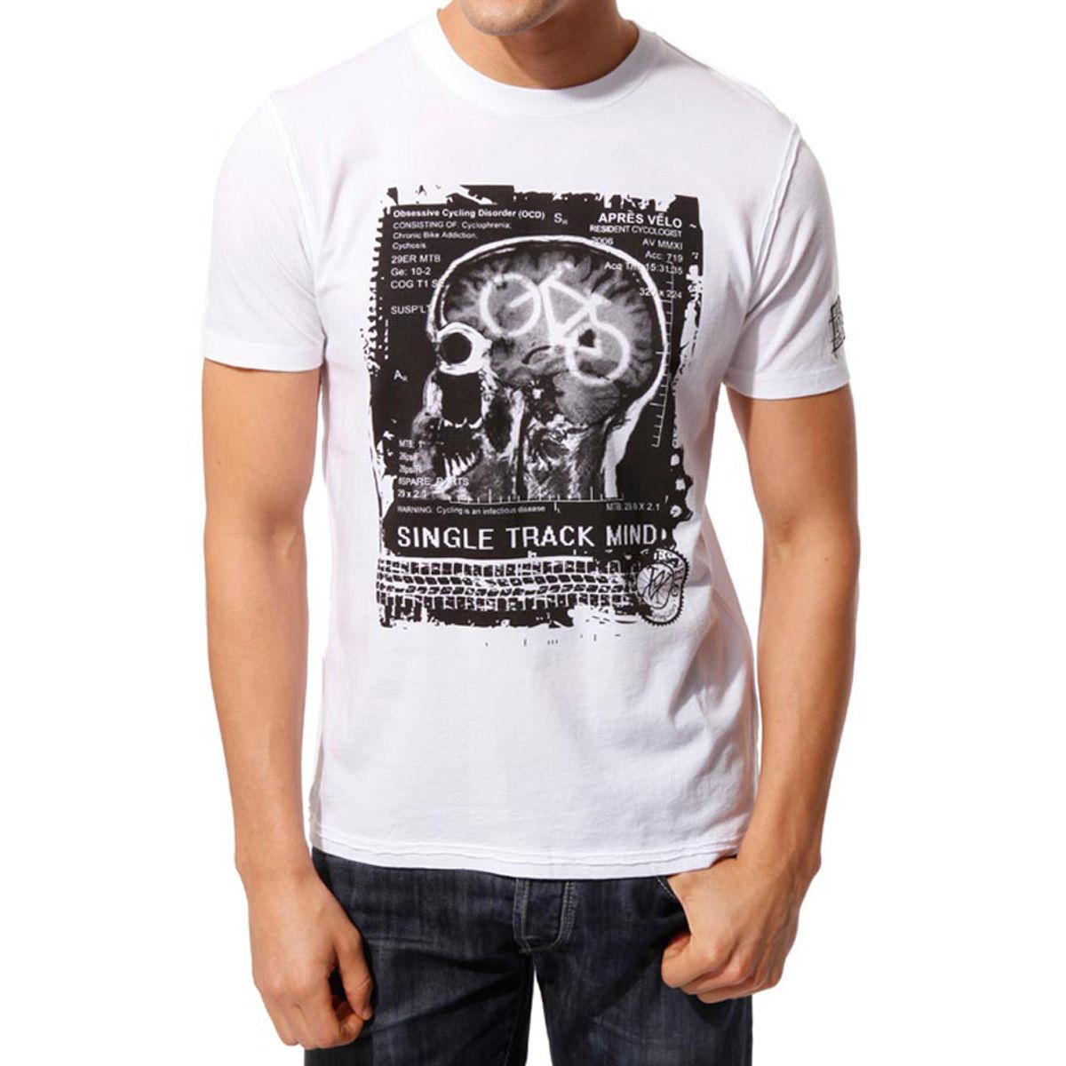 Foto Camiseta Apres Velo - Single Track Mind - Large White | Camisetas