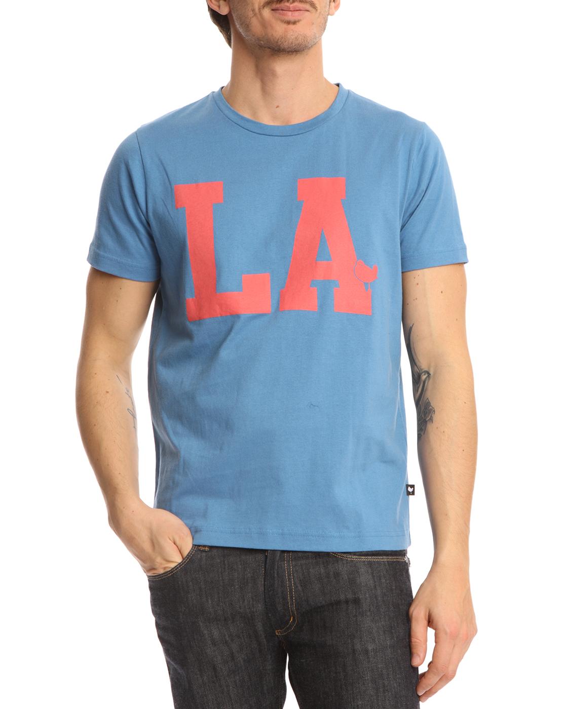 Foto Camiseta azul L.A