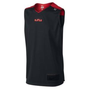 Foto Camiseta baloncesto lebron xd niño/a negra/roja