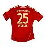 Foto Camiseta Bayern de Munich Home 2011/12 Muller 25 by Adidas