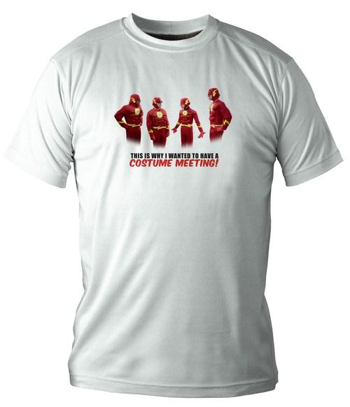 Foto Camiseta big bang: disfraz flash protagonistas talla m