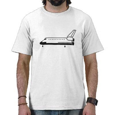Foto Camiseta blanca del transbordador espacial de la N