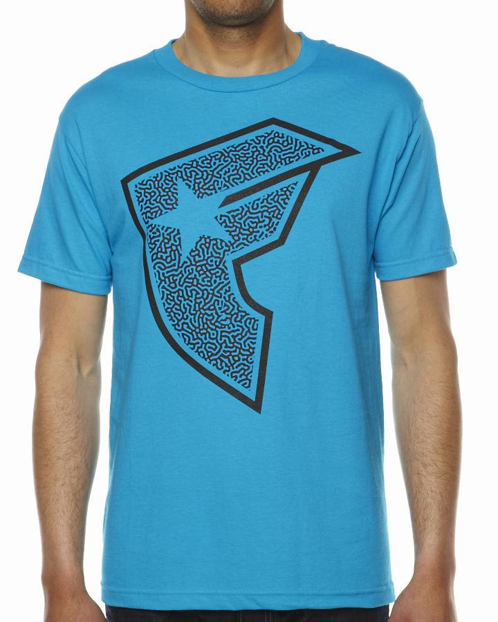 Foto Camiseta Blast Boh De Fsas - Turquesa Negro