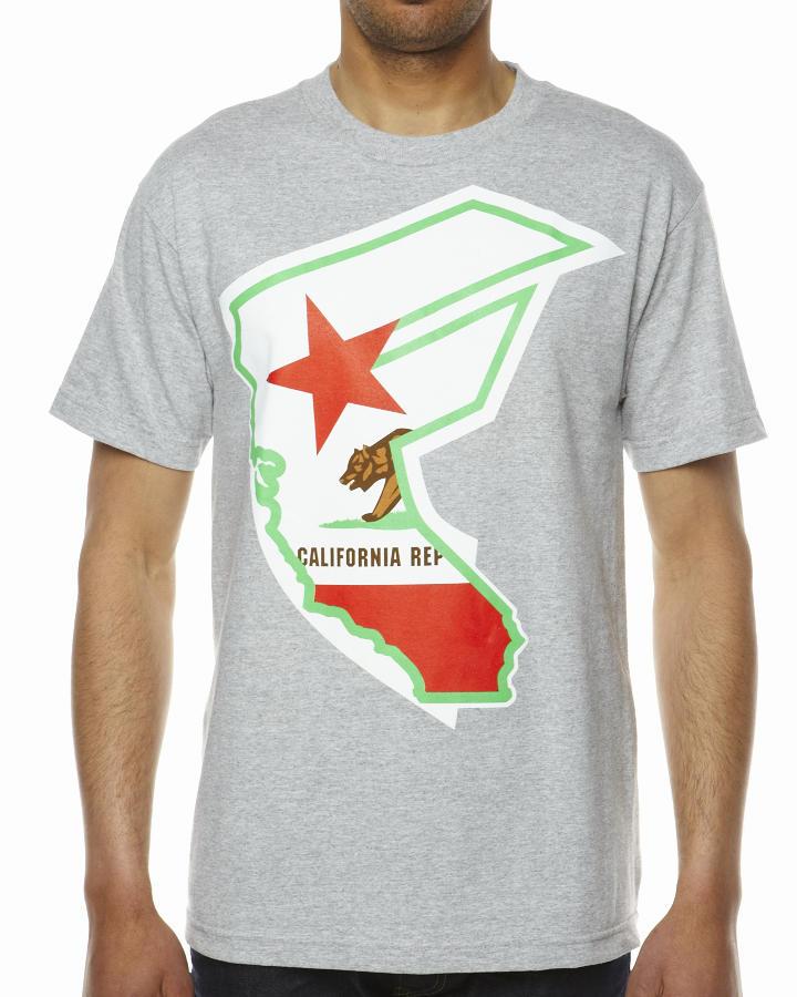 Foto Camiseta Ca Reppin De Fsas - Heather Atlético