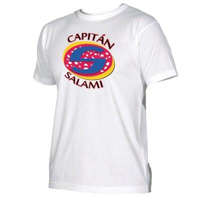 Foto Camiseta Capitan Salami Mariscos Recio  T-shirt Tallas A Elegir 100% Poliester