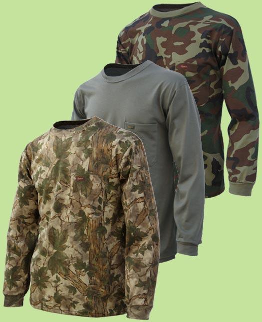 Foto Camiseta caza kaki
