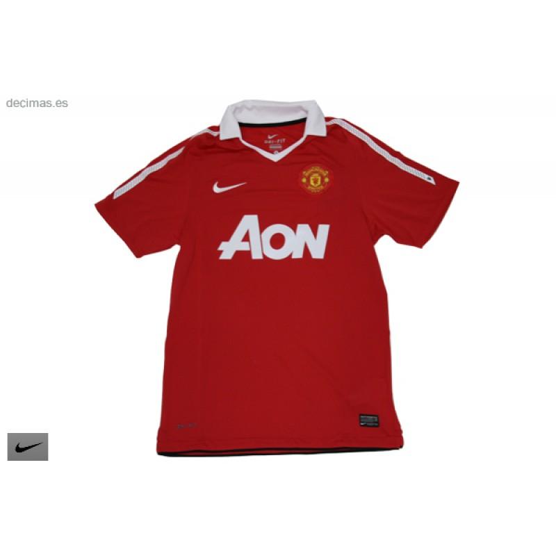 Foto Camiseta chico nike manchester united home 2010