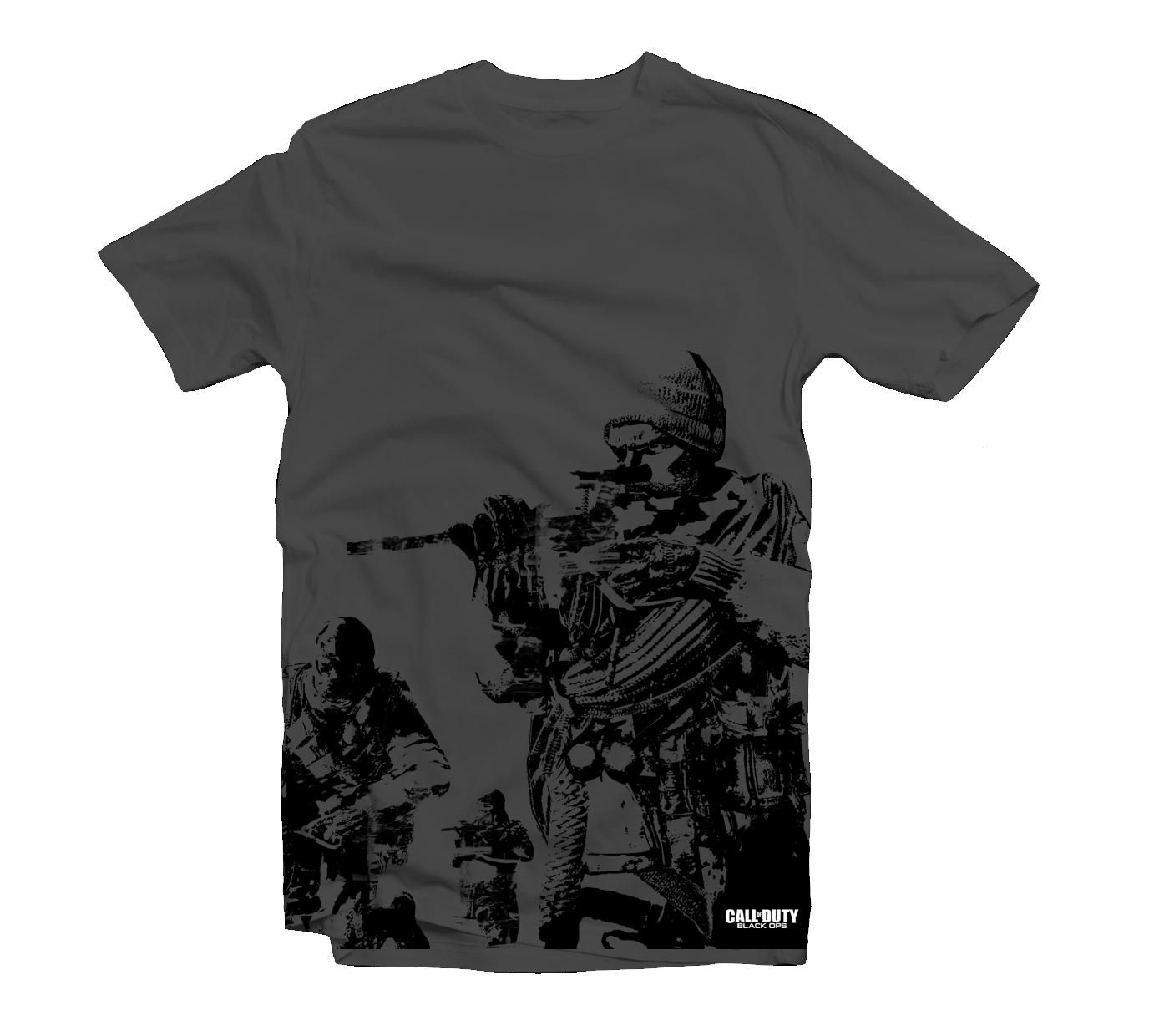 Foto Camiseta COD: Black Ops - Black Squad - Talla L