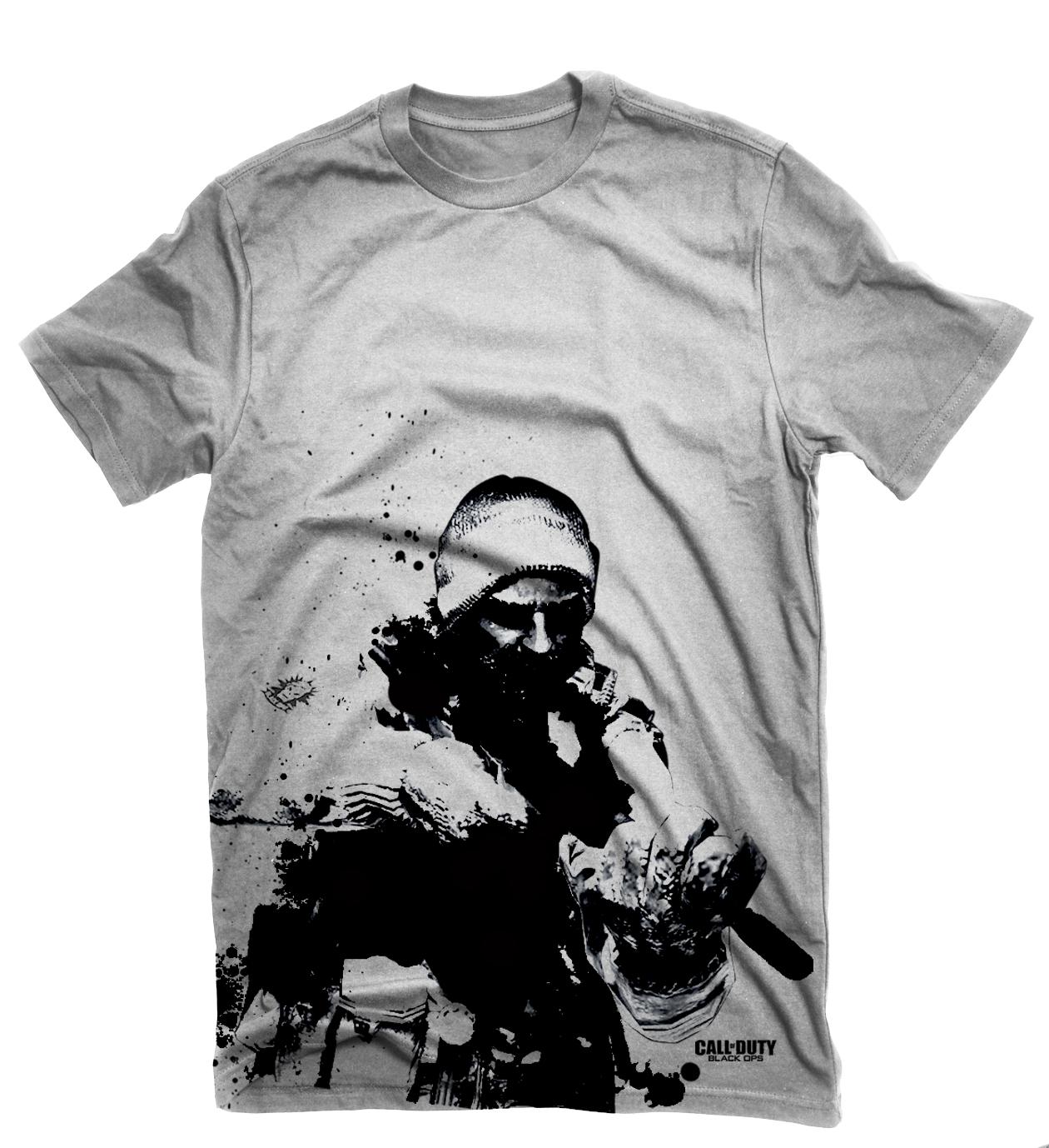 Foto Camiseta COD: Black Ops - Snow Soldier - Talla L