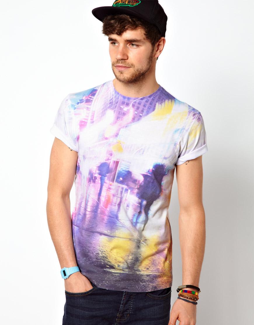 Foto Camiseta con estampado City Pavement de Primark Blanco