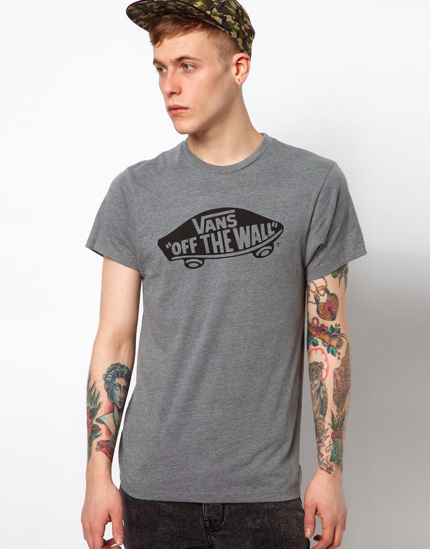 Foto Camiseta con estampado de logo Otw de Vans Rock grey heather