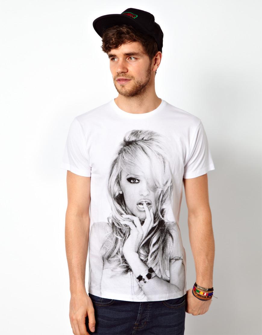 Foto Camiseta con estampado de Pamela de Primark Blanco