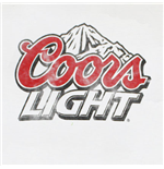 Foto Camiseta Coors Light - Faded Logo