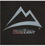 Foto Camiseta Coors Light - Mountain Outline