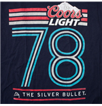 Foto Camiseta Coors Light 78 Silver Bullet