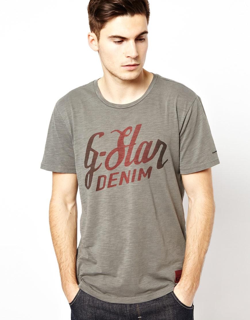 Foto Camiseta Daze de G-Star Gris