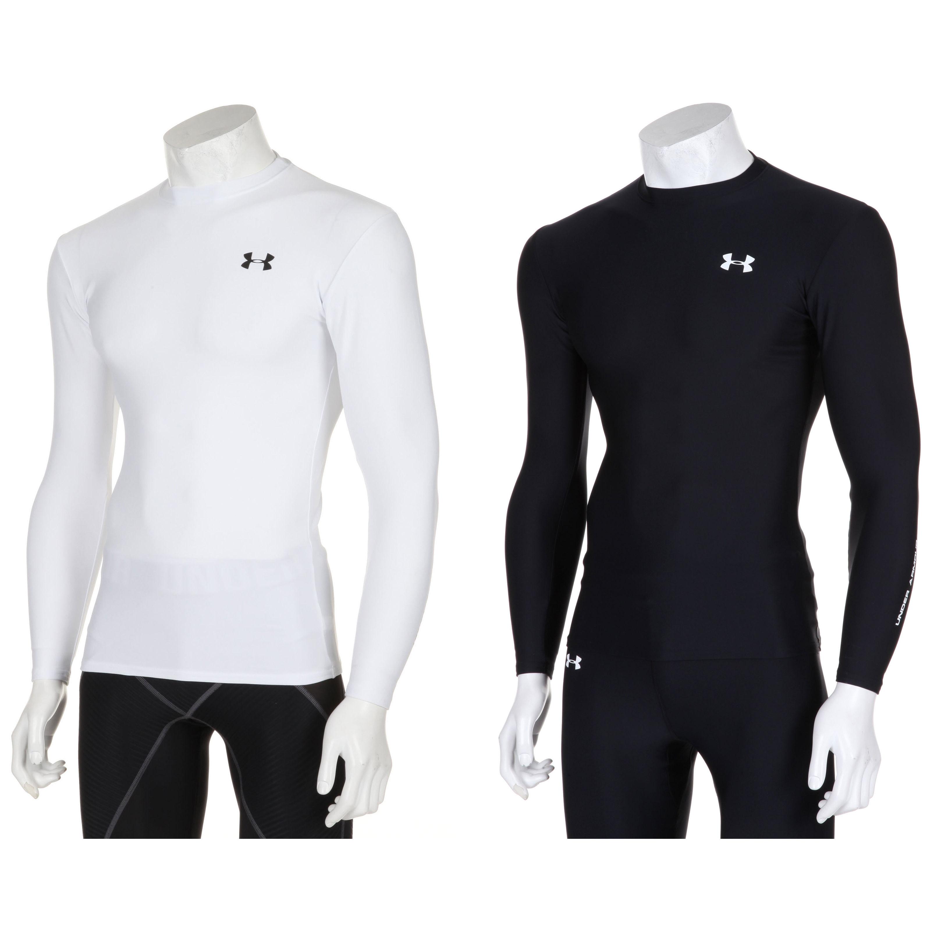 Foto Camiseta de compresión Under Armour - EU EVO Coldgear Crew II White