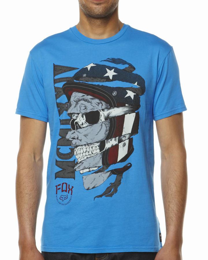 Foto Camiseta De Corte Ajustado Deep Fever De Fox - Azul