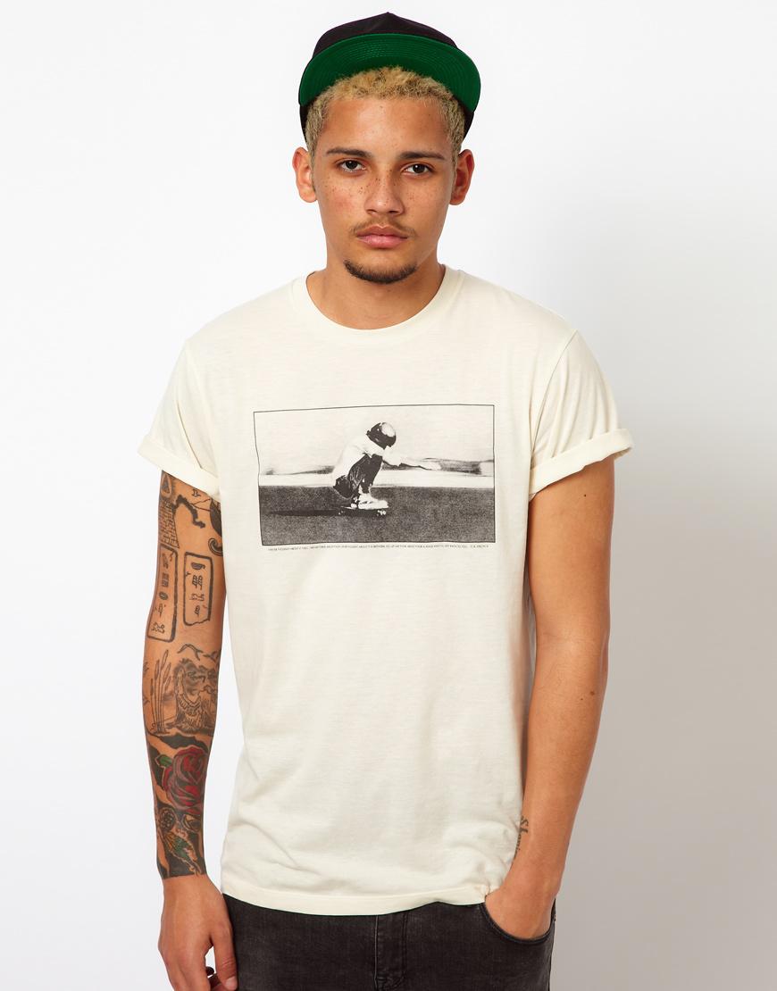 Foto Camiseta de corte slim con estampado de foto Legends Stecyk de Vans...