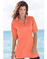 Foto Camiseta de cuello polo 100% algodón