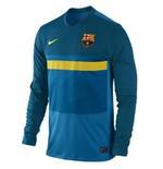Foto Camiseta de entrenamiento pre partido FC Barcelona 11/12 Azul - Nike