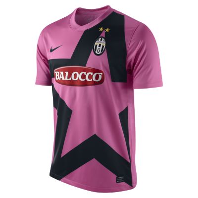 Foto Camiseta de fútbol 2ª equipación 2011/12 Juventus Replica - Hombre - Rosa - 2XL